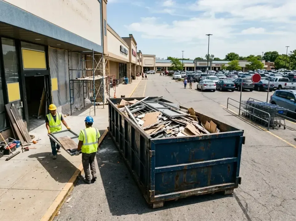 retail-store-renovation-debris-003 — frequently asked questions, Roll-off Dumpster Rentals in Hazleton, PA